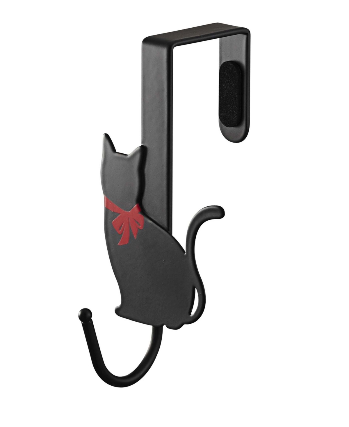 Home Cat Over-The-Door Hook Set of 2 - Black