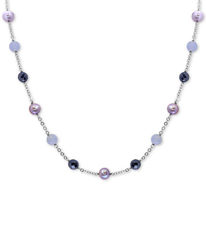 EFFY Collection - Multi-Gemstone 25" Statement Necklace in Sterling Silver