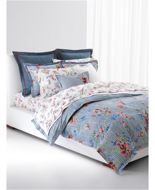 Lauren Ralph Lauren Maggie Floral Stripe Duvet Set Reviews