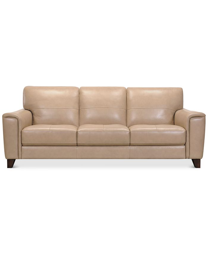 Furniture Brayna 88" Leather Sofa, Created for Macy's & Reviews