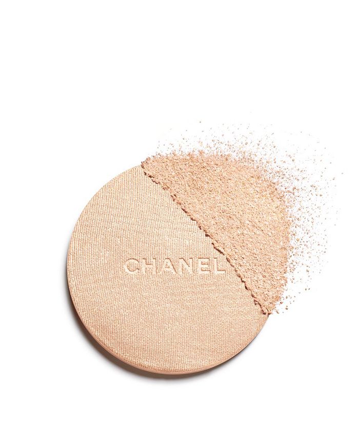CHANEL POUDRE LUMIÉRE HIGHLIGHTING POWDER # 20 Warm Gold Read!