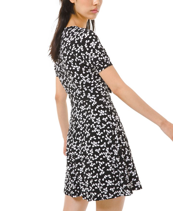 Michael Kors Printed EmpireWaist Mini Dress Macy's