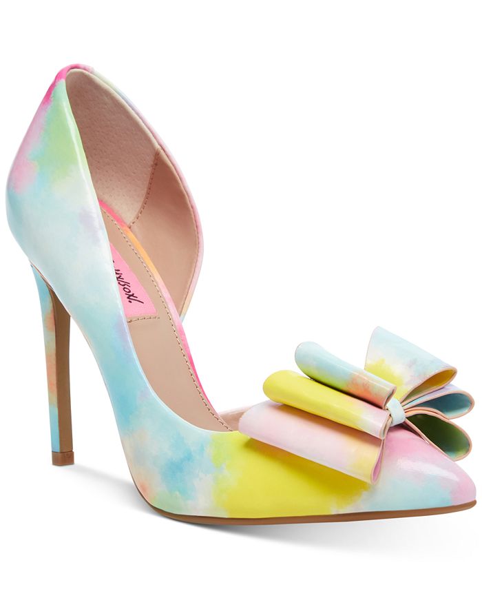 Betsey Johnson Prince d Orsay Evening Pumps Macy s