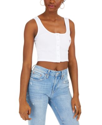 Guess crop shop tank top