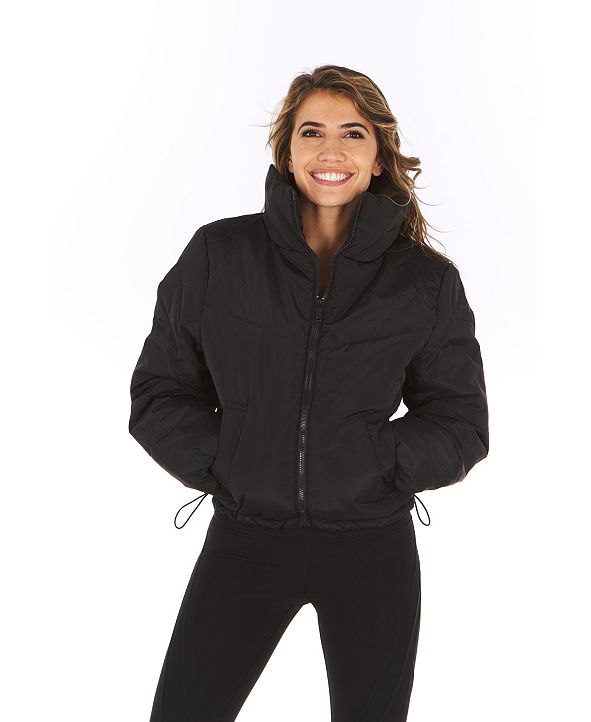 Therapy Women's Cinched Puffer Coat & Reviews - Jackets & Blazers ...