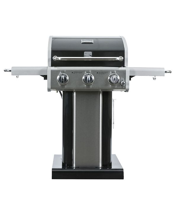 Kenmore 3 Burners Pedestal Grill & Reviews - Small ...