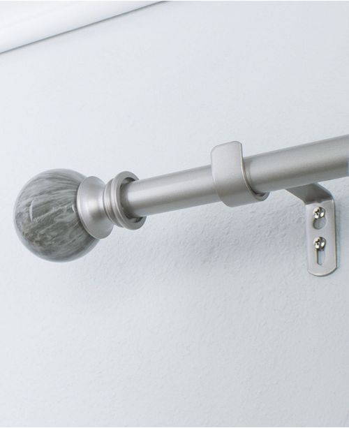 Decopolitan Marble Ball Curtain Rod Set & Reviews - Home ...