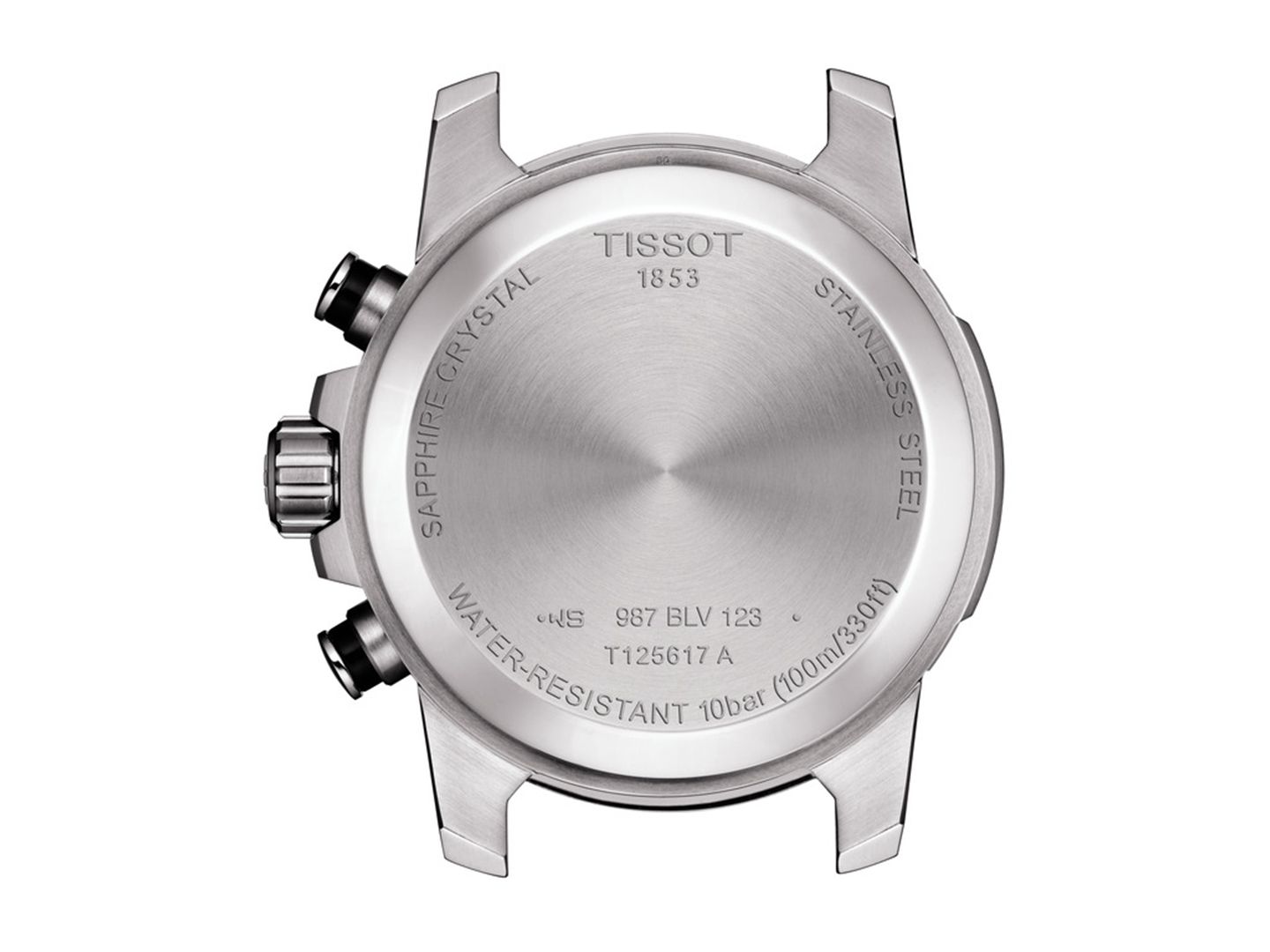 Мужские часы Tissot Swiss T-Sport Supersport Chrono Brown Leather Strap Watch 46mm — фото 6