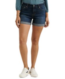 Lucky Brand Ava Roll-Up Jean Shorts & Reviews - Shorts - Women - Macy's