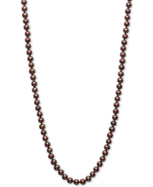 image of Dyed Chocolate Cultured Freshwater Pearl (5mm) 18