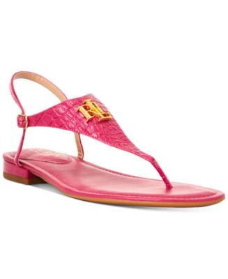 ralph lauren ellington flat sandals