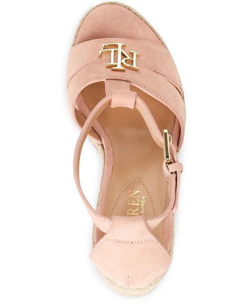 Lauren Ralph Lauren Hale Wedge Sandals Reviews Sandals Flip