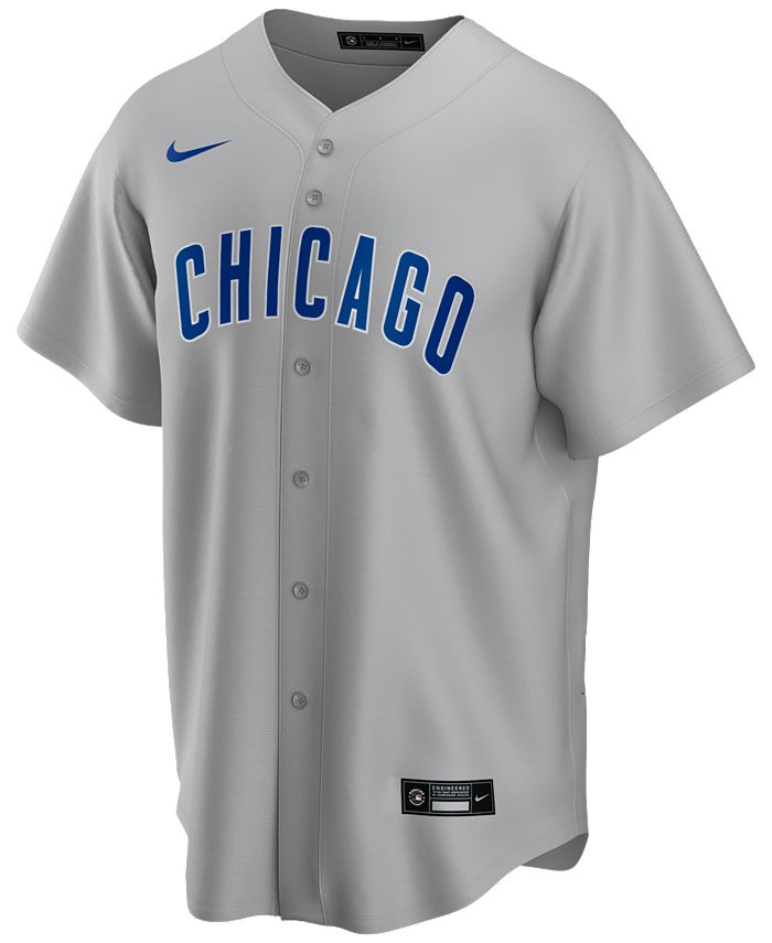 Nike Men's Chicago Cubs Official Blank Replica Jersey - Macy's