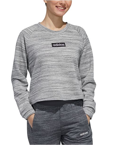 Adidas Women S Essentials Relaxed Sweatshirt Reviews Women Macy S