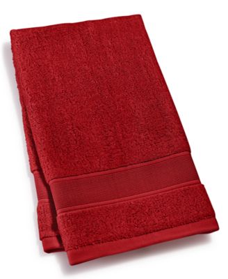 Sanders Solid Antimicrobial Cotton Hand Towel, 16" x 30"