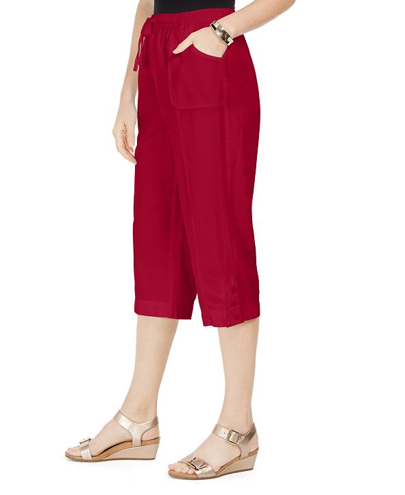 macy's karen scott capris