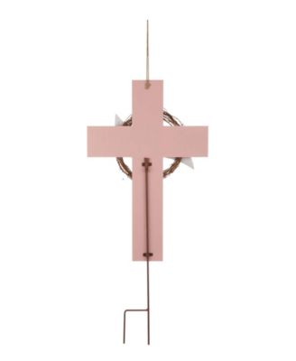 Easter Cross Yard Stake or Wall Decor