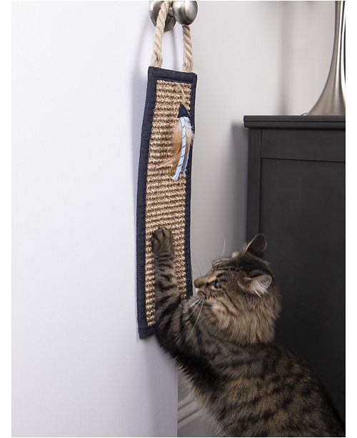 Petlinks Claws Up Denim Hanging Cat Scratcher Reviews Home Macy S