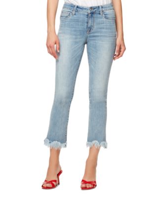 Sanctuary - Frayed-Hem Cropped Jeans