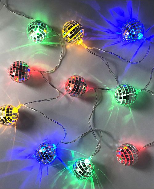Sarina Accessories LED Rainbow Disco Ball String Lights & Reviews