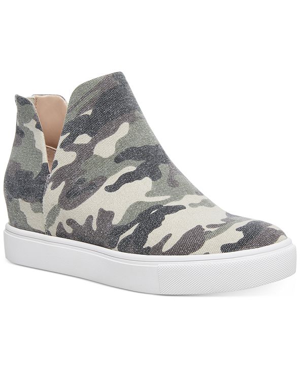 steve madden wedge sneakers macy's