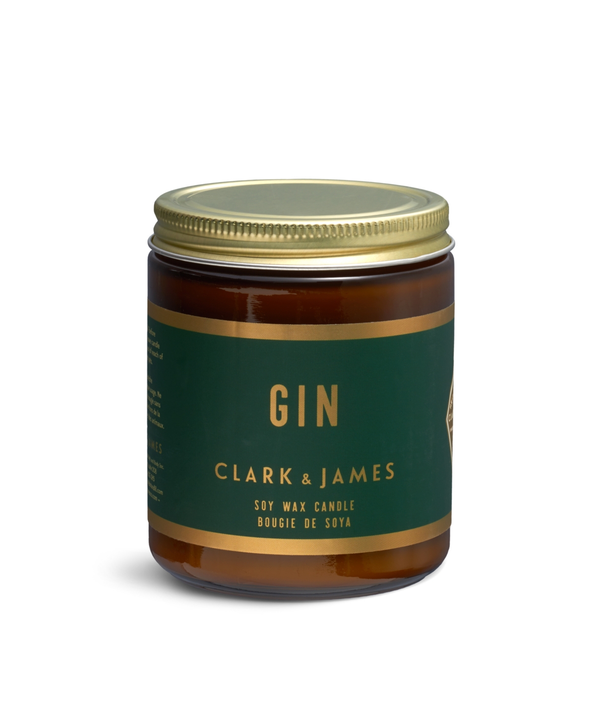 Clark & James Gin Soy Candle