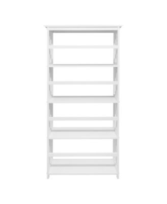 Mission Style 5-Shelf Bookcase