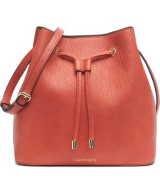 calvin klein orange handbag