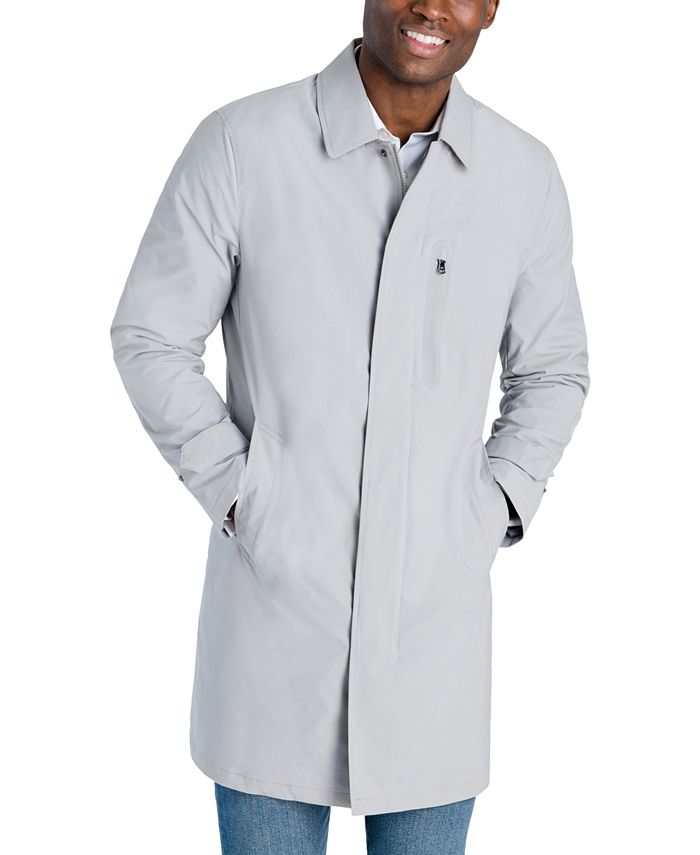 Michael Kors Men's Hobbs Modern-Fit All Weather Raincoat - Macy's