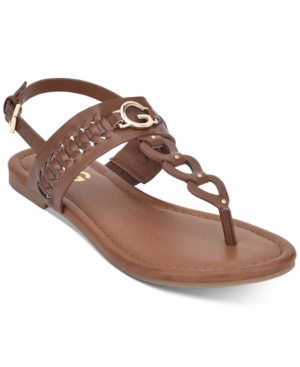 image of Gbg Los Angeles Lovey Flat Sandals Women-s Shoes