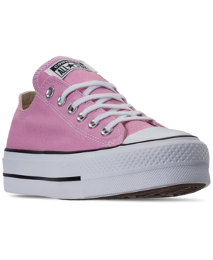 CONVERSE WOMEN'S CHUCK TAYLOR ALL STAR LIFT LOW TOP CASUAL SNEAKERS FROM FINISH LINE