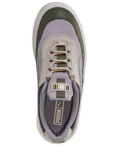 Puma Women S Deva Reptile Trainers Casual Sneakers From Finish