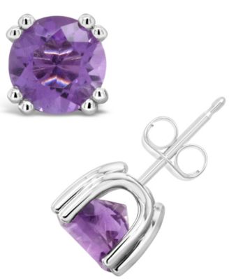 Peridot (2-9/10 ct. t.w.) Stud Earrings in Sterling Silver 