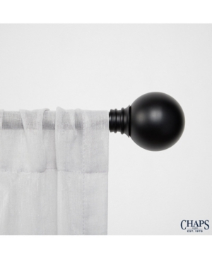 Chaps Home Ball Window Curtain Rod and Finial Set
