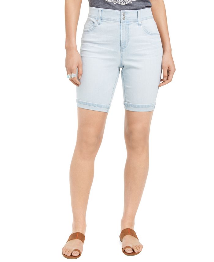 Style & Co Double-Button Bermuda Shorts, Created for Macy's & Reviews ...