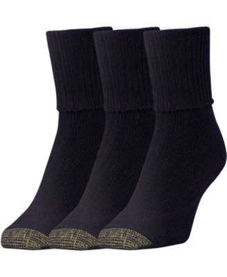 Gold Toe - Women's 3-Pk. Bermuda Socks
