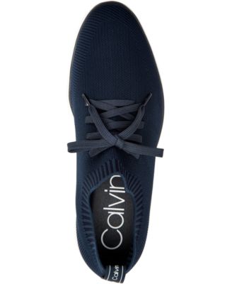 calvin klein men's thornton knit sneakers