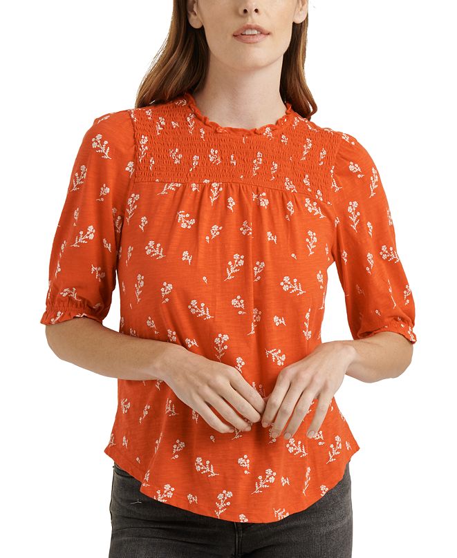 macys puff sleeve tops