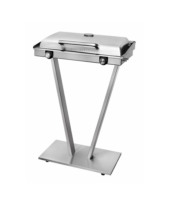 Brookstone Indoor Outdoor Stainless Steel Electric Grill Macy's