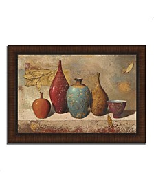 Leaves and Vessels by James Wiens Framed Painting Print
