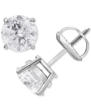 image of Diamond Stud Earrings (1-1/2 ct. t.w.) in 14k White, Yellow or Rose Gold