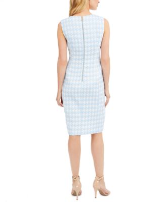 calvin klein houndstooth dress