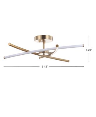 Crucis 31.5" Modern Integrated Led Pendant