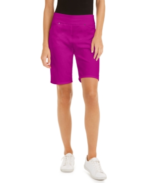 image of Inc Pull-On Bermuda Shorts, Created for Macy-s