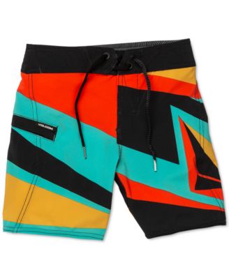 Volcom - Toddler & Little Boys Ransacked Mod-Tech Boardshorts