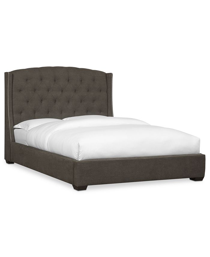Furniture Lesley Upholstered King Bed Macy's