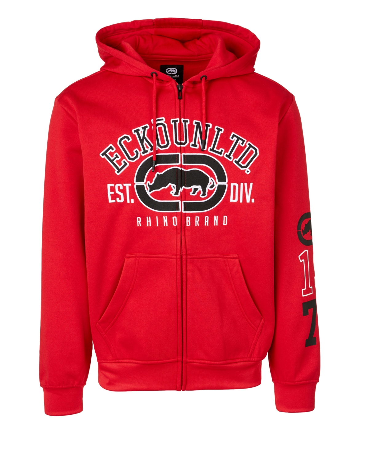 Ecko Unltd Men's Rhino Remains Full Zip Hoodie