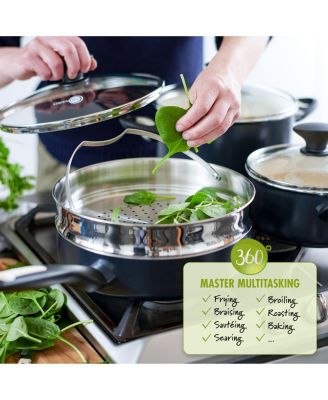 Rio Ceramic Nonstick 5-Qt. Saute Pan