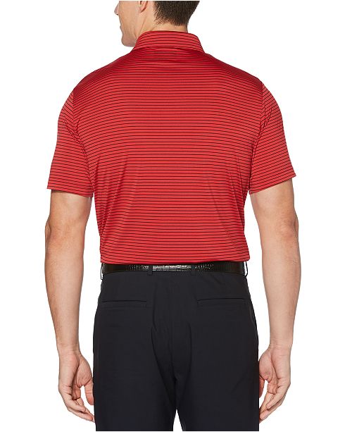 PGA TOUR Men's Striped Golf Polo & Reviews Polos Men Macy's