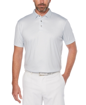 Pga Tour Men's Gingham Golf Polo